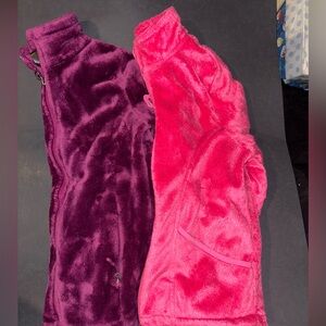 Girl’s fleece jackets-10/12